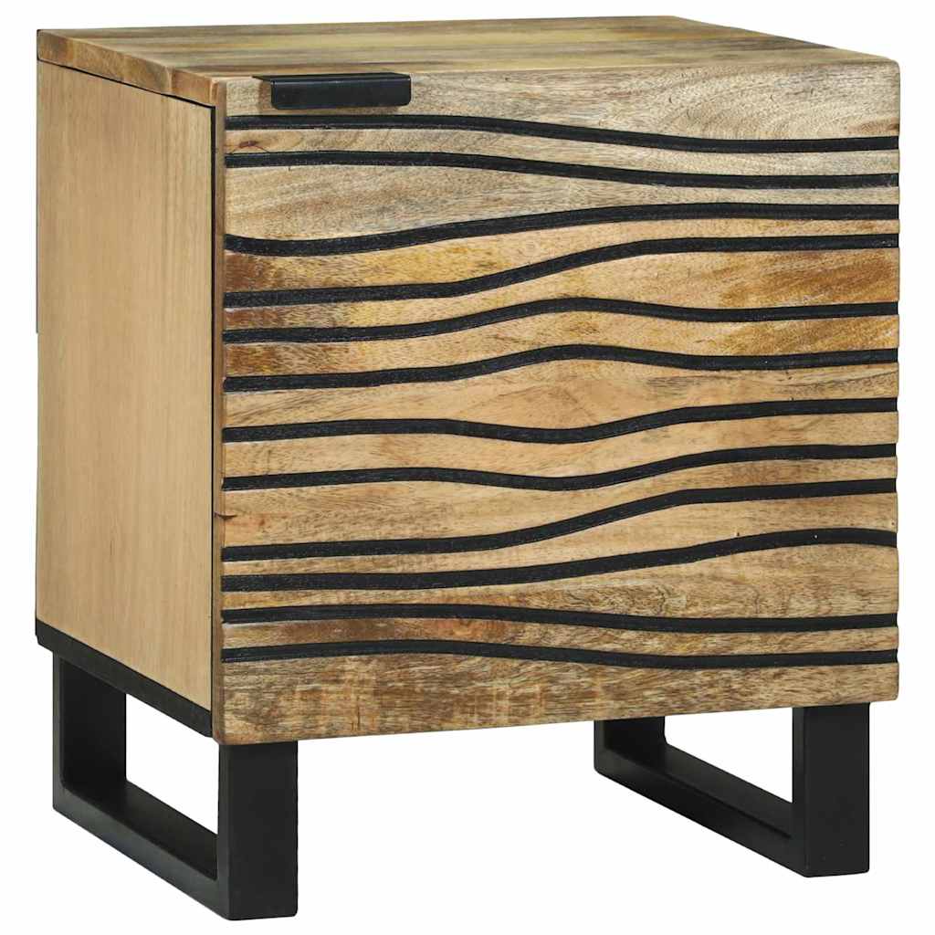 Noćni ormar 2 pcs Prirodna 40 x 33 x 46 cm Konstruirano drvo