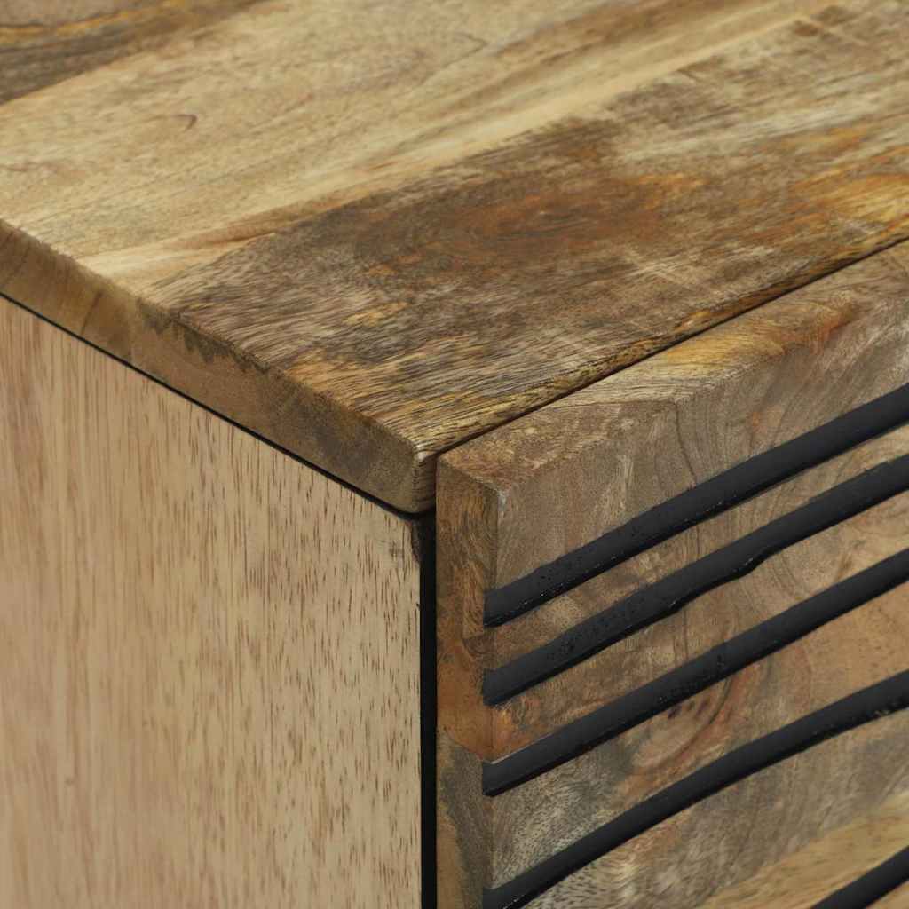 Noćni ormar Prirodna 40 x 33 x 46 cm Konstruirano drvo