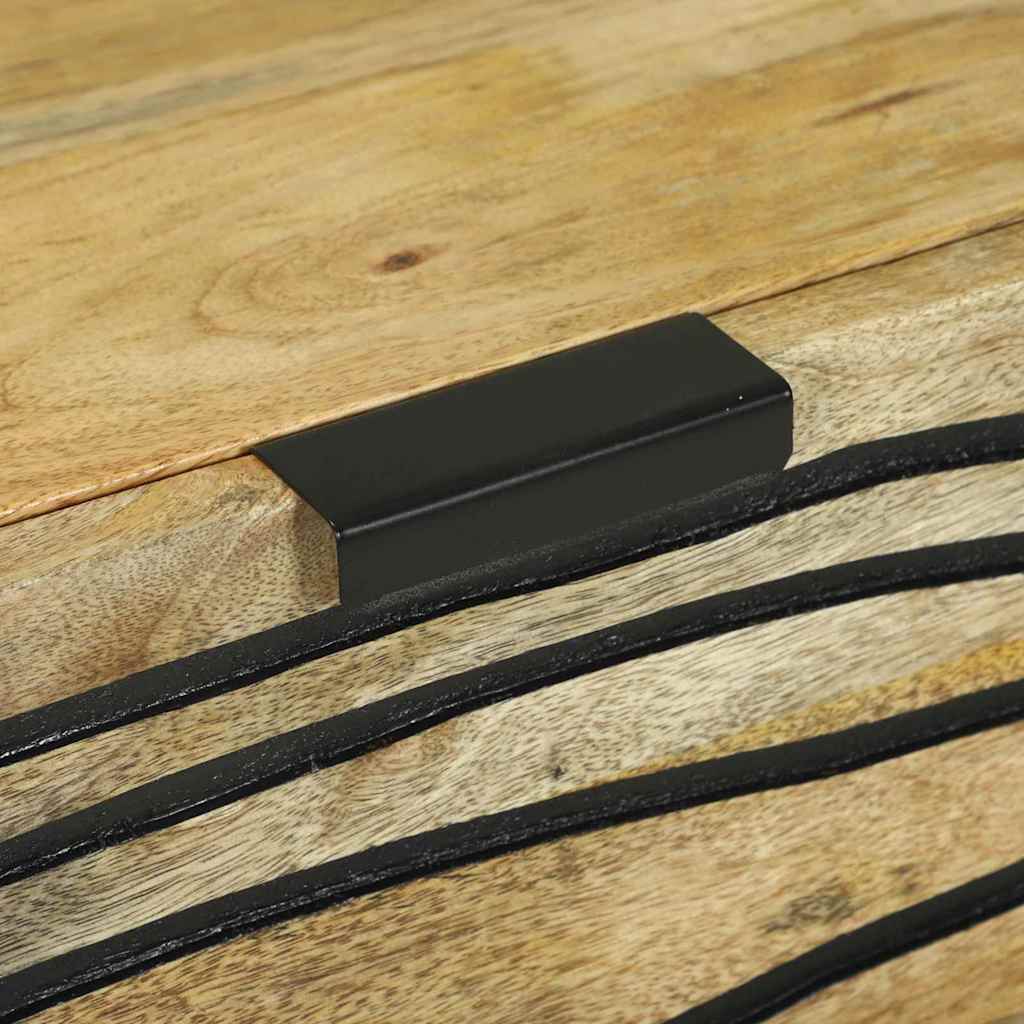 Kreveta s ladicama Smeđa 60 x 33.5 x 75 cm masivno drvo manga