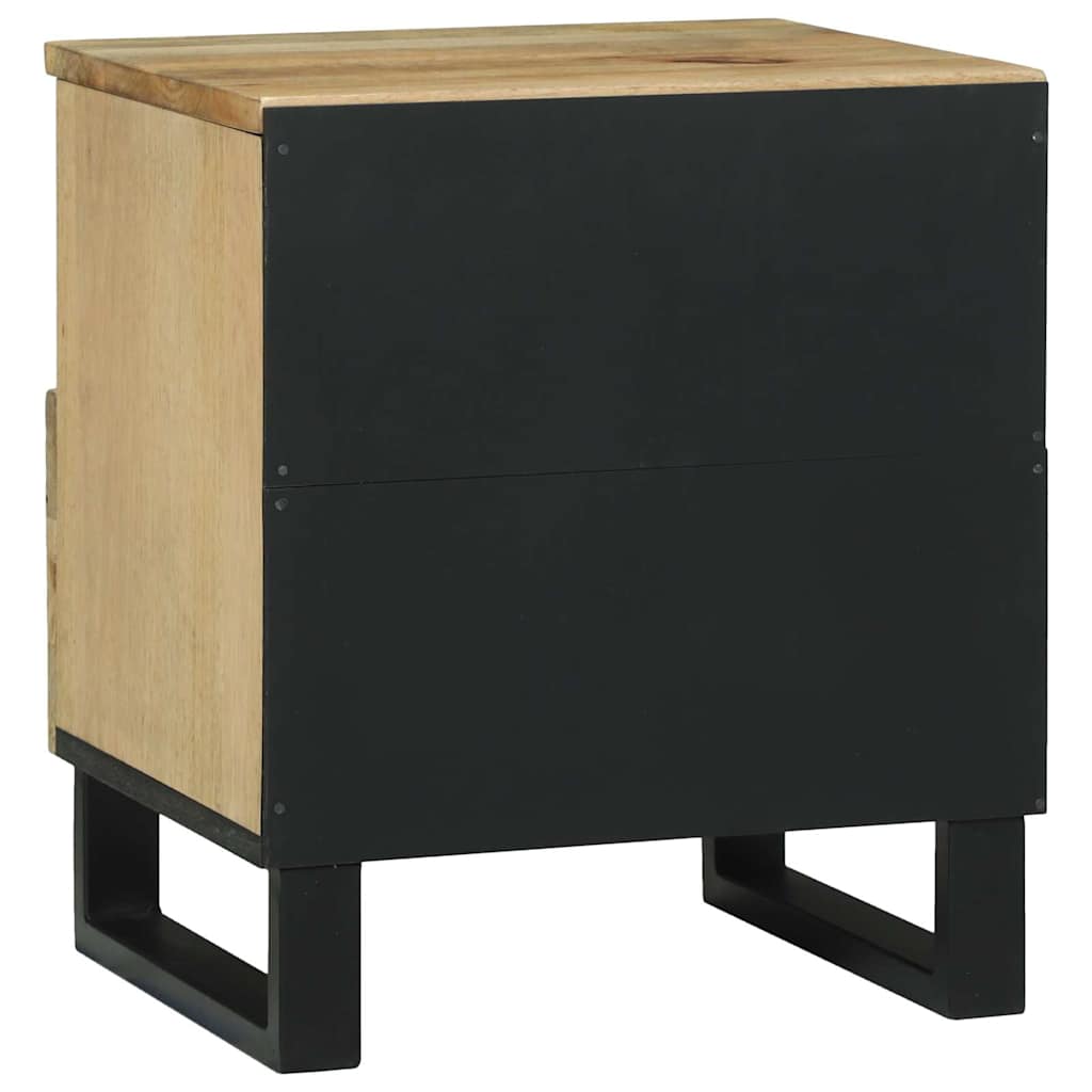 Noćni ormar 2 pcs Prirodna 40 x 33 x 46 cm Konstruirano drvo