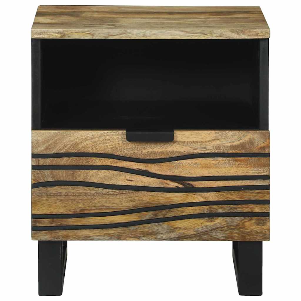 Noćni ormar 2 pcs Prirodna 40 x 33 x 46 cm Konstruirano drvo