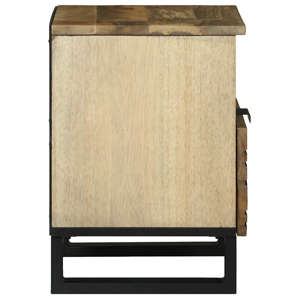Noćni ormar 2 pcs Prirodna 40 x 33 x 46 cm Konstruirano drvo