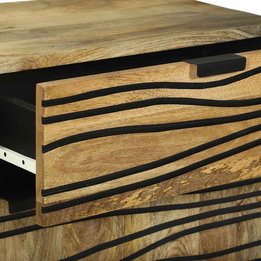 Noćni ormar Prirodna 50 x 33 x 60 cm Konstruirano drvo