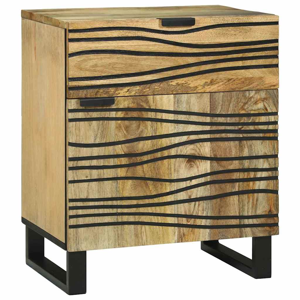 Noćni ormar Prirodna 50 x 33 x 60 cm Konstruirano drvo