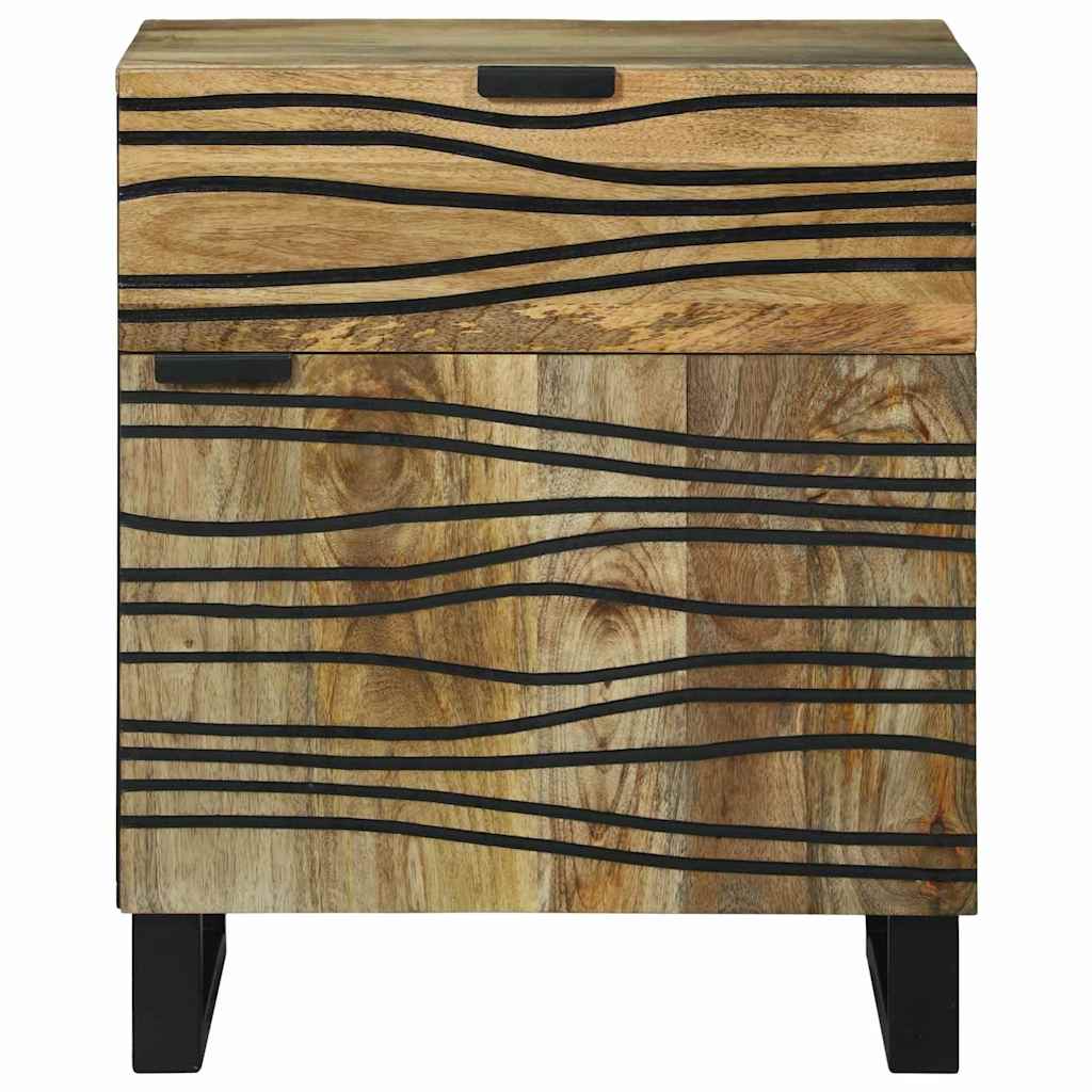 Noćni ormar Prirodna 50 x 33 x 60 cm Konstruirano drvo