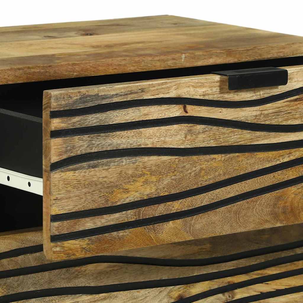 Noćni ormar Prirodna 50 x 33 x 62 cm Konstruirano drvo
