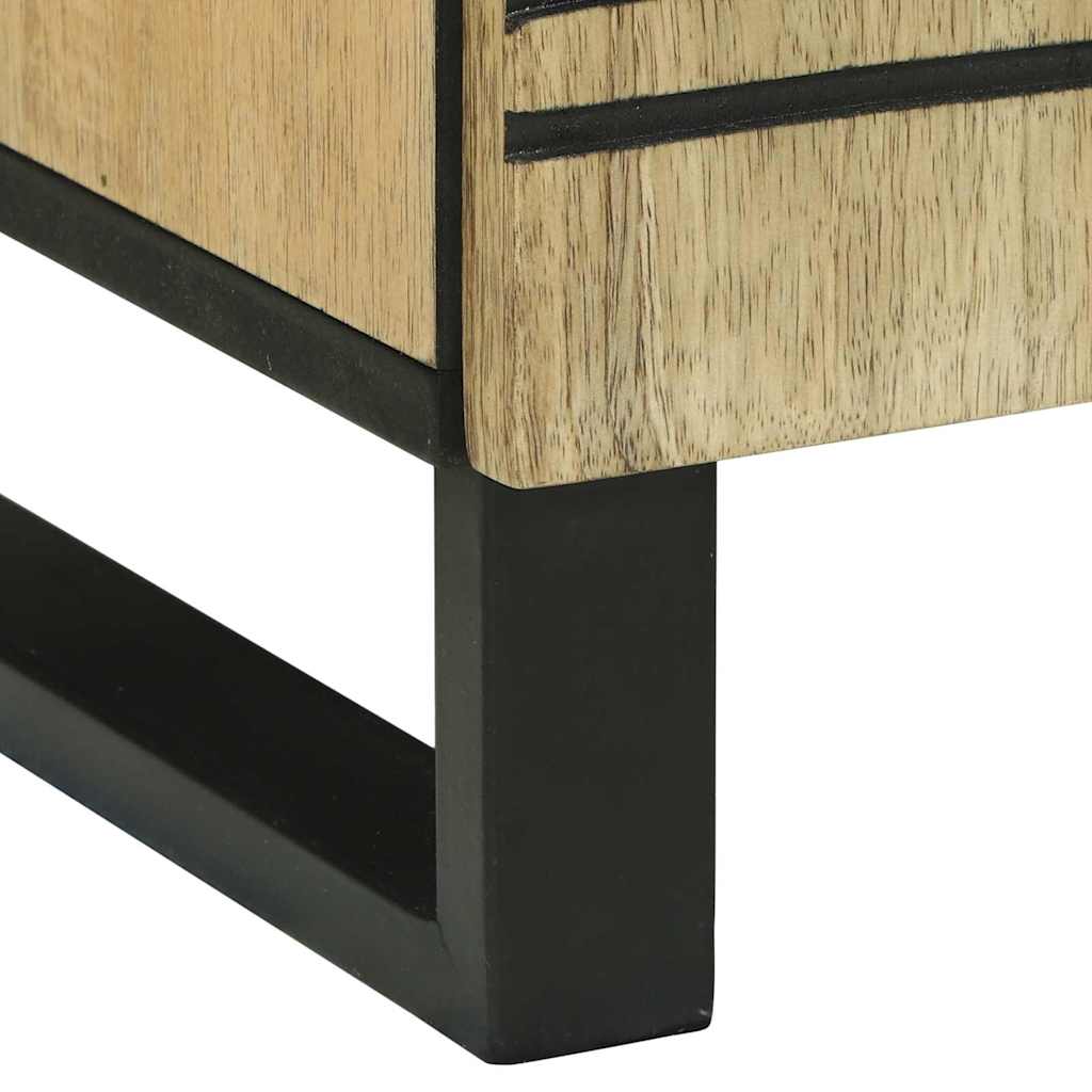 Noćni ormar Prirodna 50 x 33 x 62 cm Konstruirano drvo