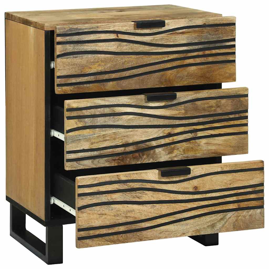 Noćni ormar Prirodna 50 x 33 x 62 cm Konstruirano drvo