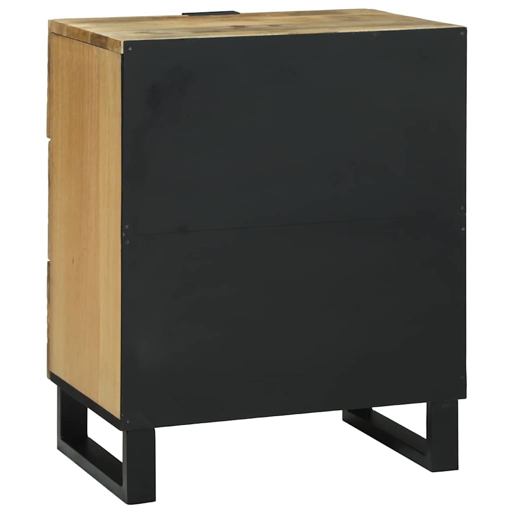 Noćni ormar Prirodna 50 x 33 x 62 cm Konstruirano drvo