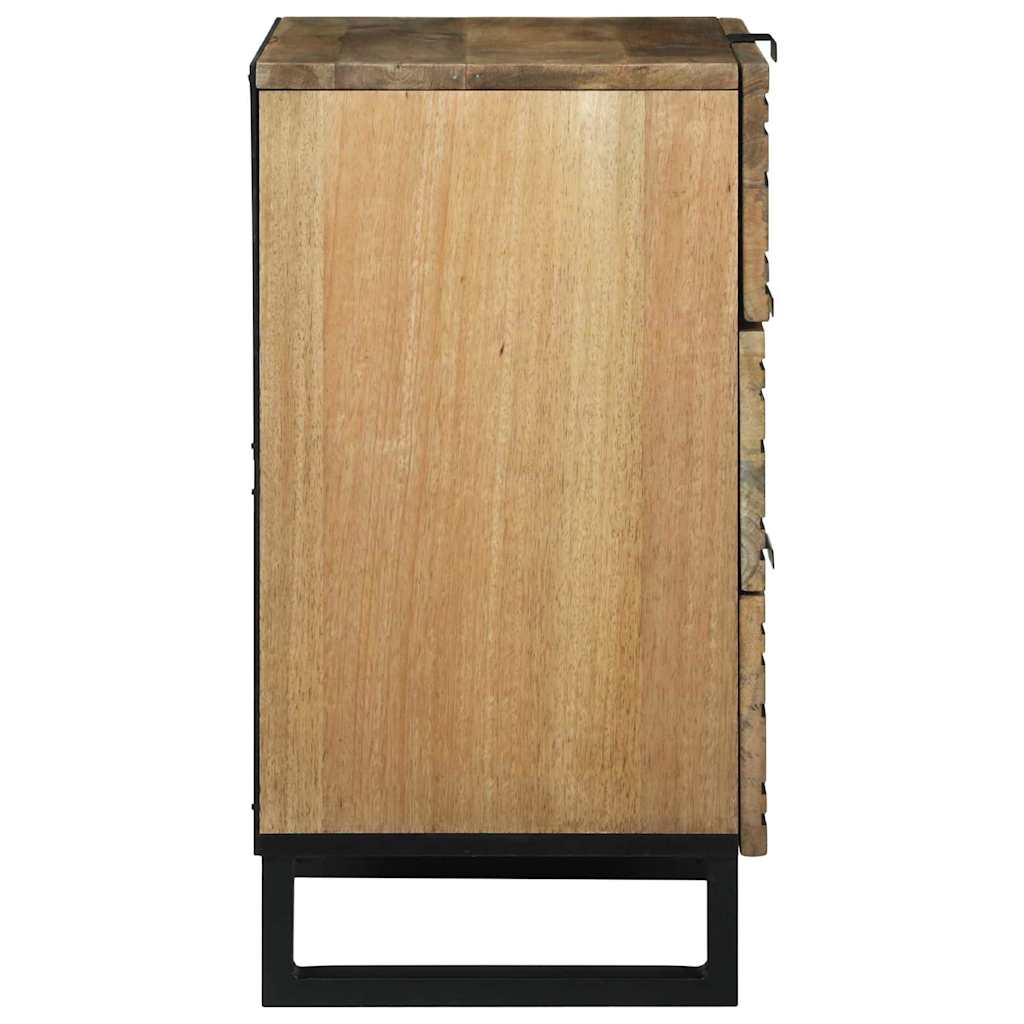 Noćni ormar Prirodna 50 x 33 x 62 cm Konstruirano drvo