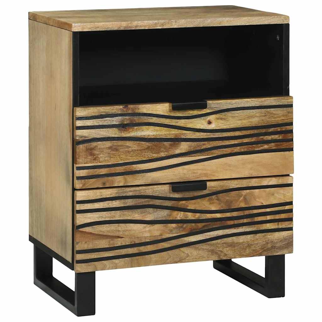 Noćni ormar Prirodna 50 x 33 x 62 cm Konstruirano drvo