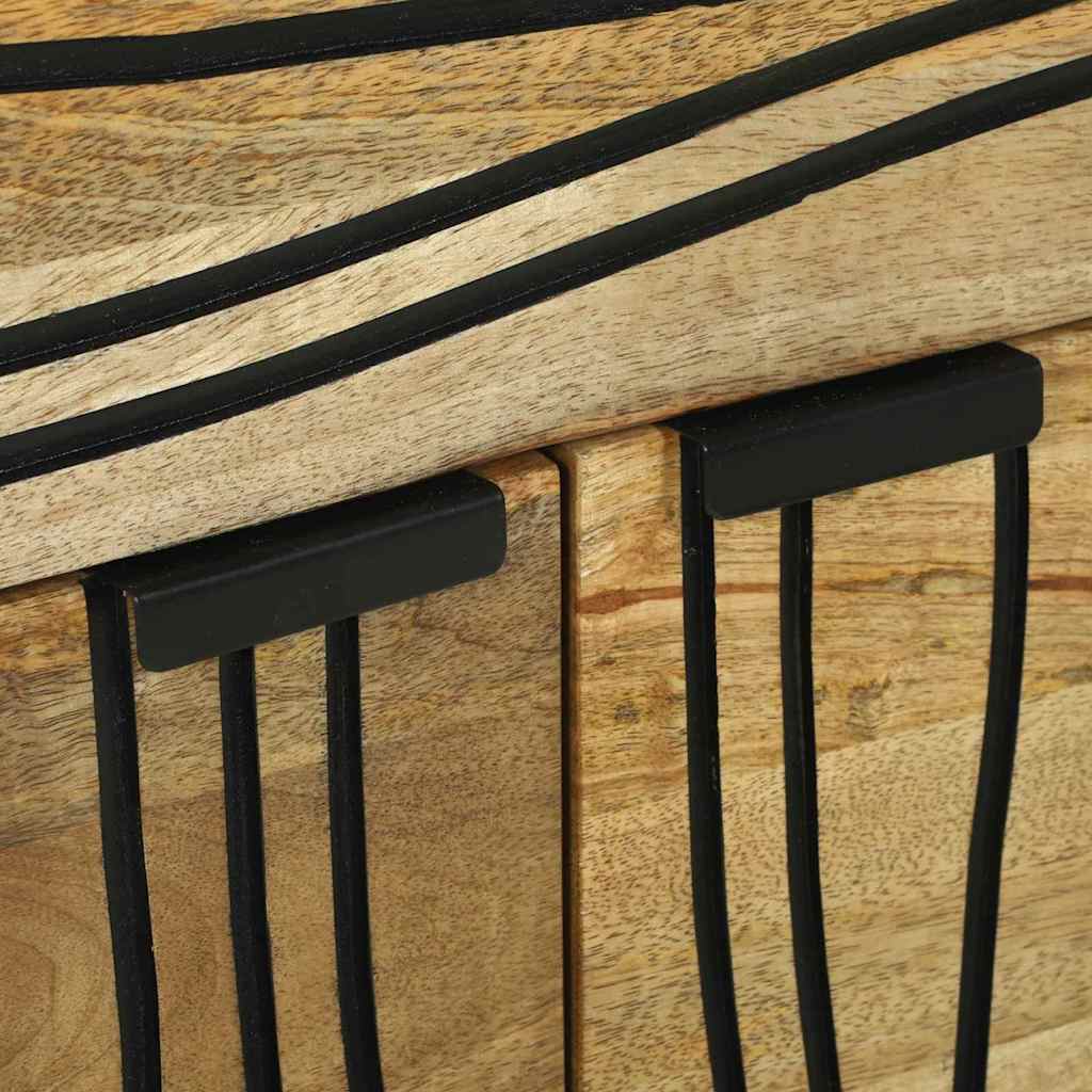 Noćni ormar Prirodna 50 x 33 x 60 cm Konstruirano drvo