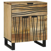 Noćni ormar Prirodna 50 x 33 x 60 cm Konstruirano drvo