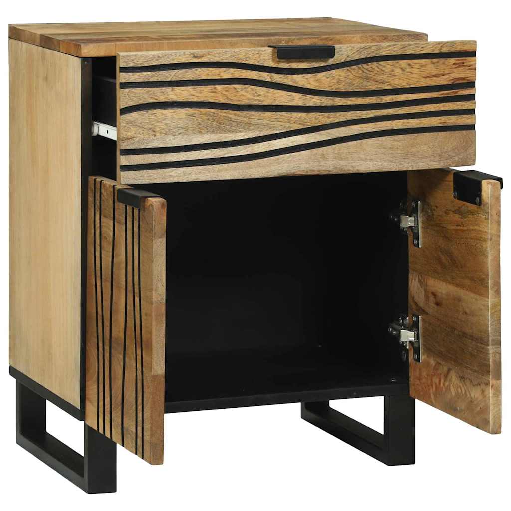 Noćni ormar Prirodna 50 x 33 x 60 cm Konstruirano drvo