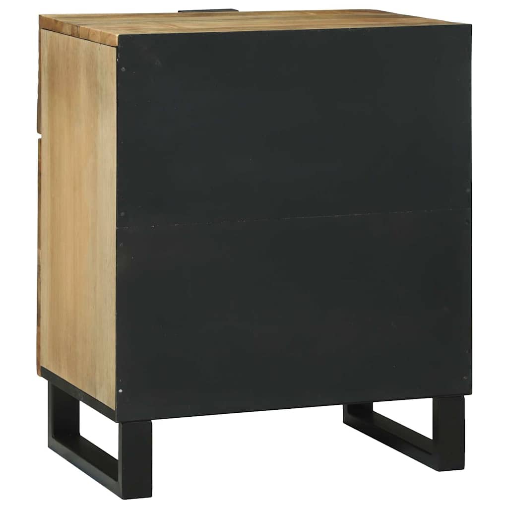 Noćni ormar Prirodna 50 x 33 x 60 cm Konstruirano drvo