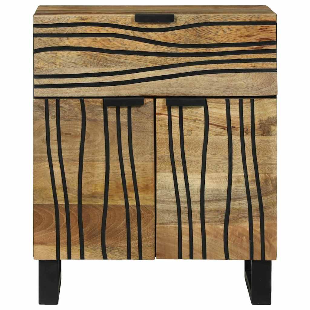 Noćni ormar Prirodna 50 x 33 x 60 cm Konstruirano drvo