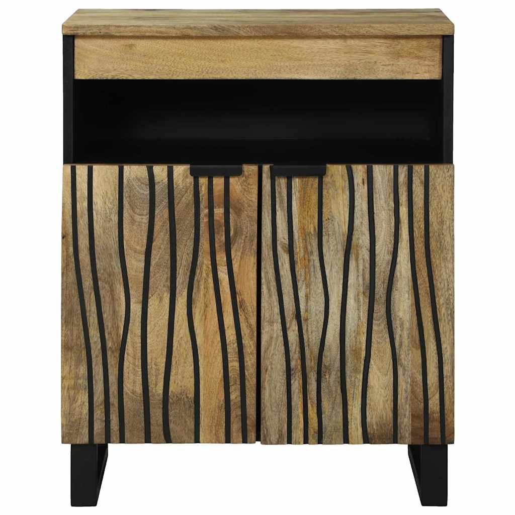 Komoda s ladicama Smeđa 60 x 33 x 75 cm masivno drvo manga