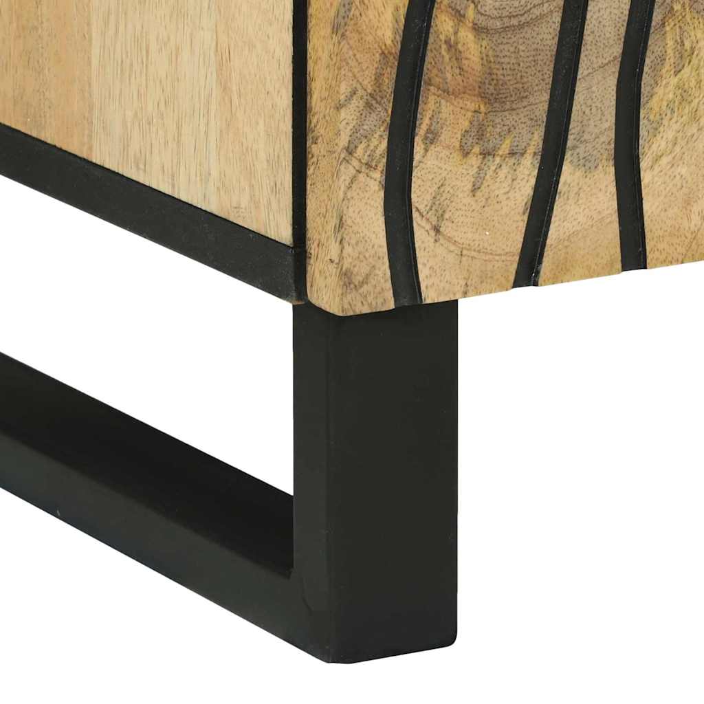 Komoda Smeđa 60 x 33 x 75 cm masivno drvo manga