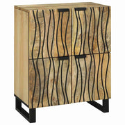 Komoda Smeđa 60 x 33 x 75 cm masivno drvo manga