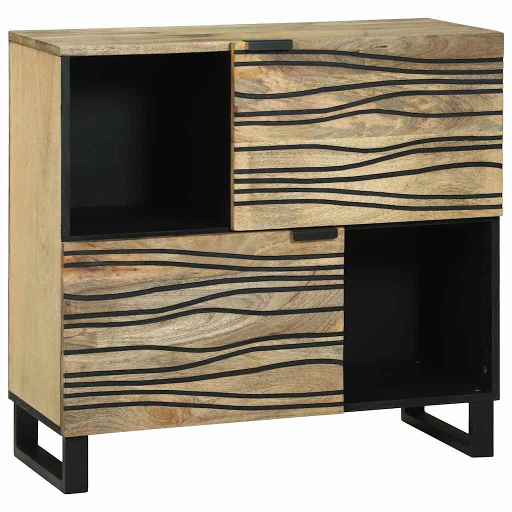 Komoda Smeđa 80 x 33 x 75 cm masivno drvo manga