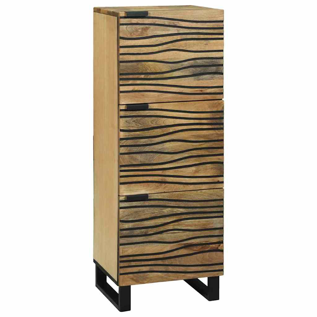 Highboard Smeđa 40 x 33 x 110 cm masivno drvo manga