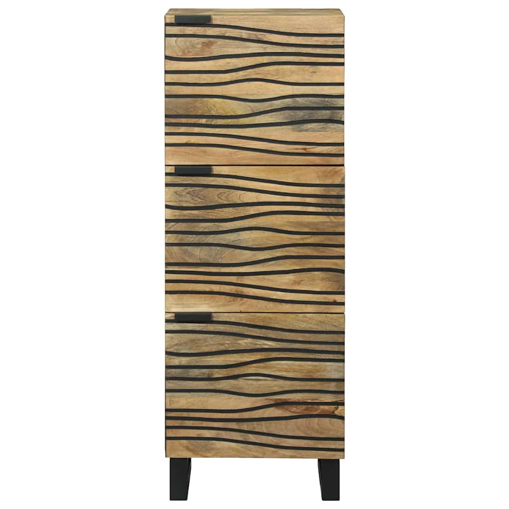 Highboard Smeđa 40 x 33 x 110 cm masivno drvo manga