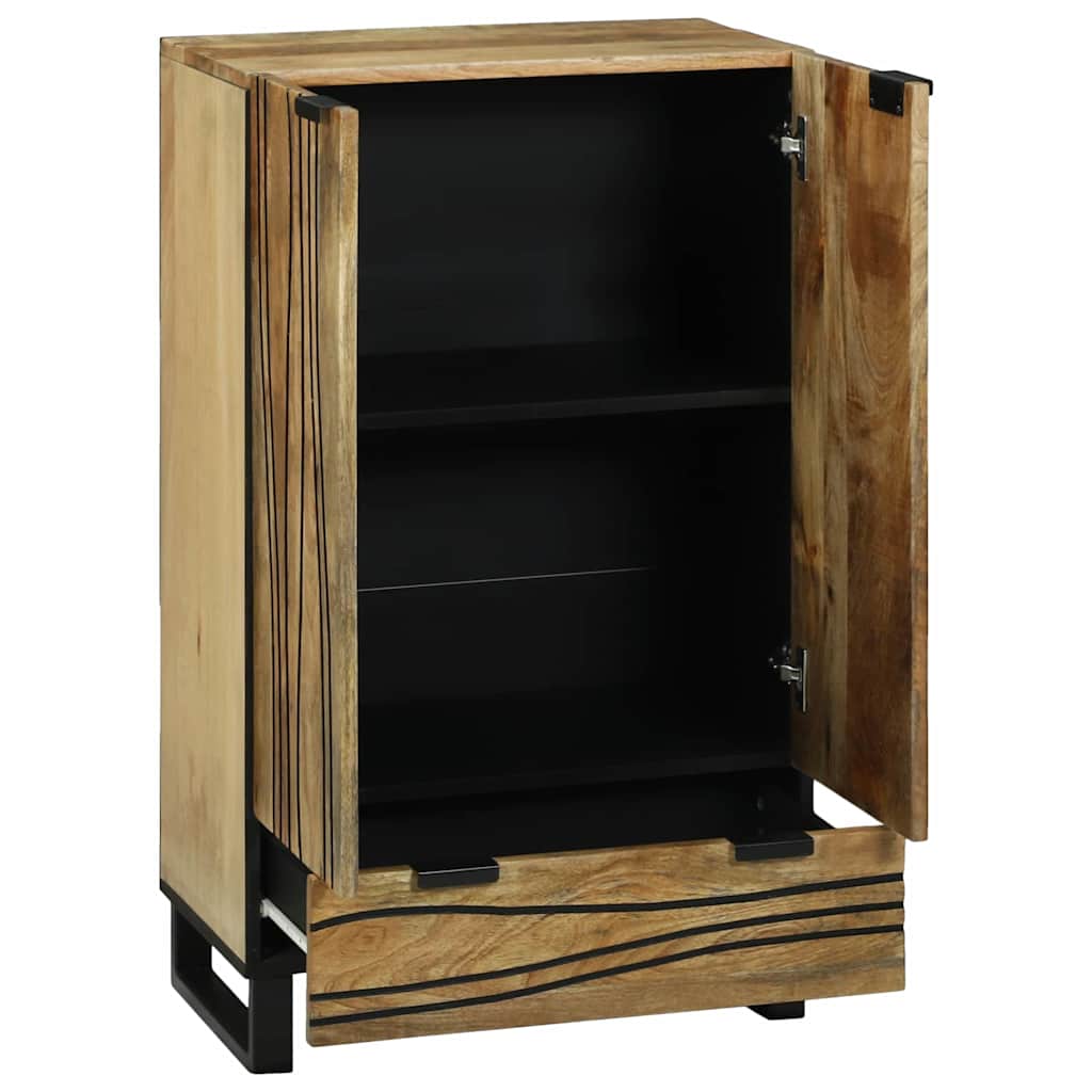 Highboard Smeđa 60 x 33 x 100 cm masivno drvo manga