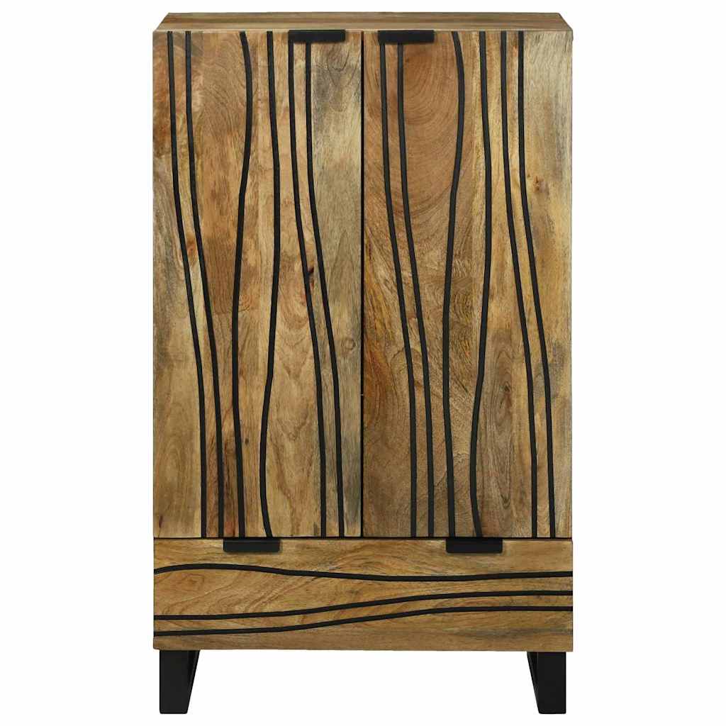 Highboard Smeđa 60 x 33 x 100 cm masivno drvo manga
