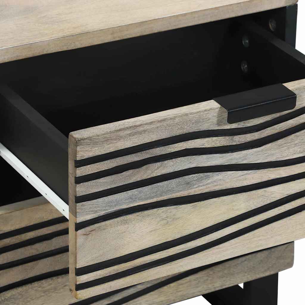 Noćni ormar 2 pcs Bijela 40 x 33 x 46 cm Konstruirano drvo