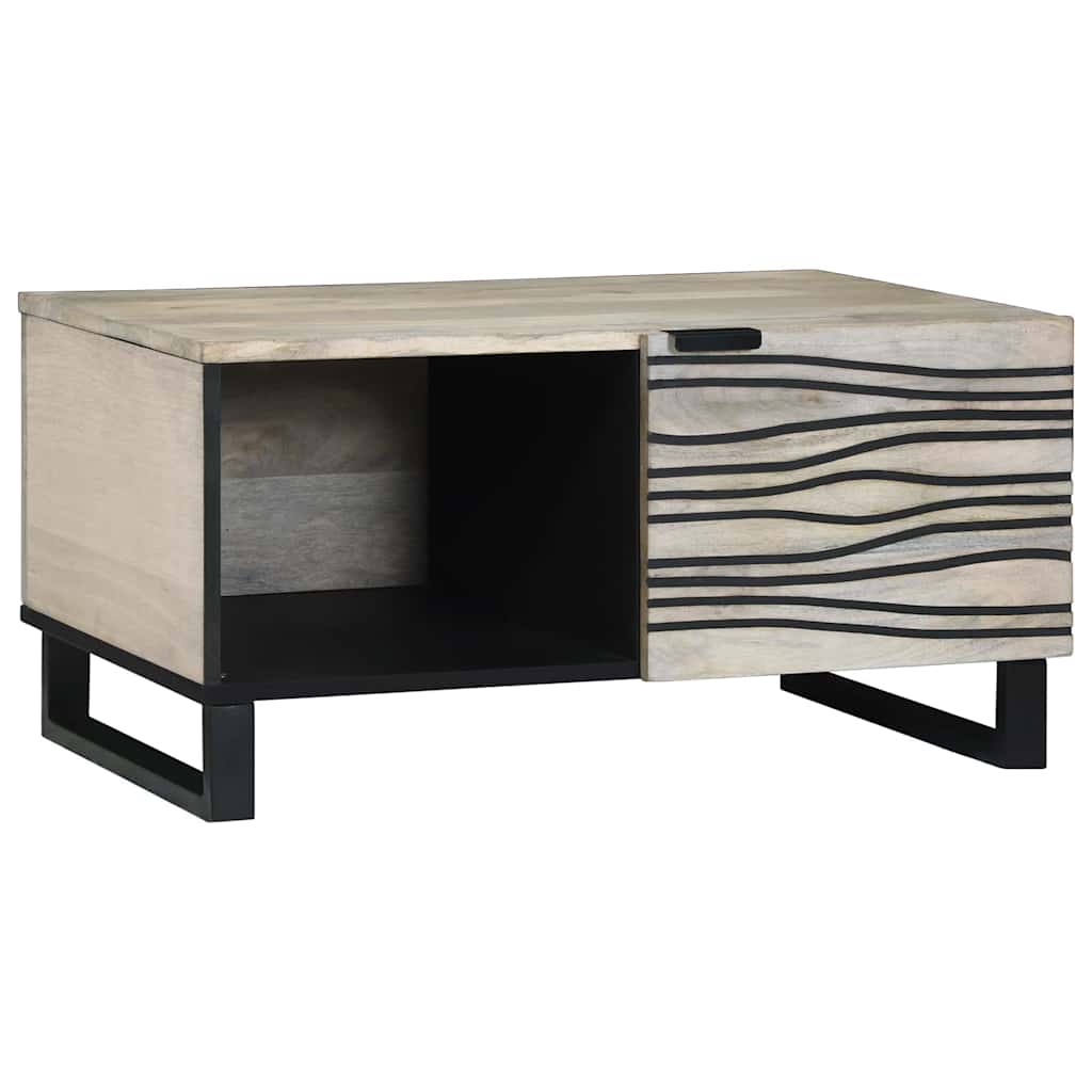 Kava Stol Bijela 80 x 50 x 40 cm Konstruirano drvo