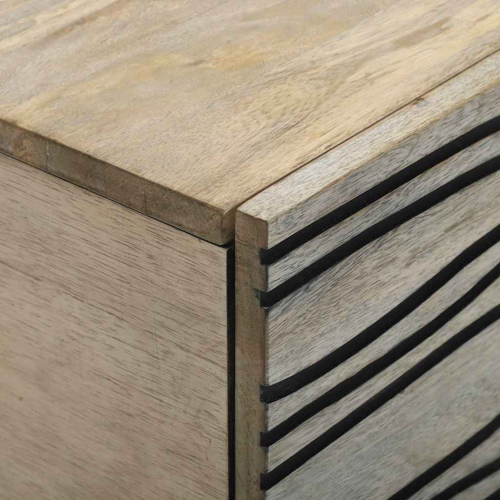 Kava Stol Bijela 80 x 50 x 40 cm Konstruirano drvo