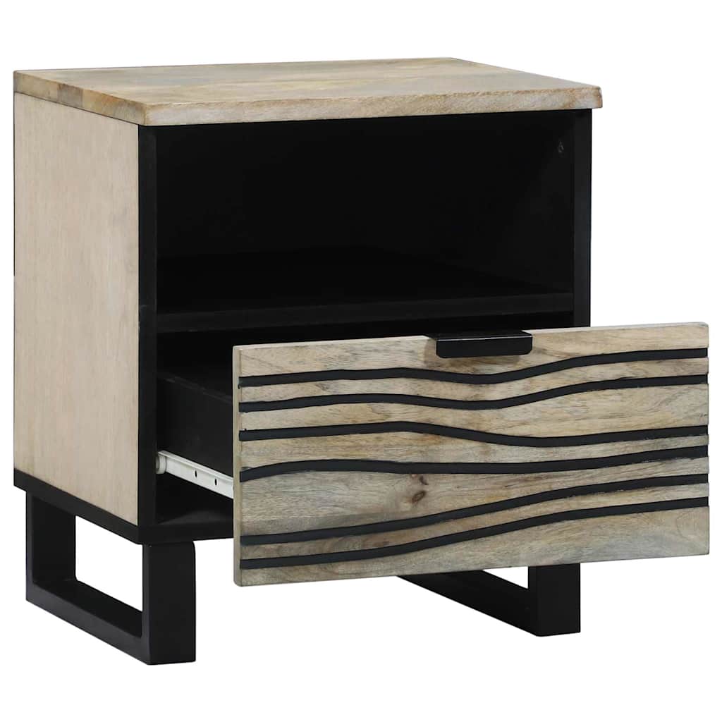 Noćni ormar 2 pcs Bijela 40 x 33 x 46 cm Konstruirano drvo
