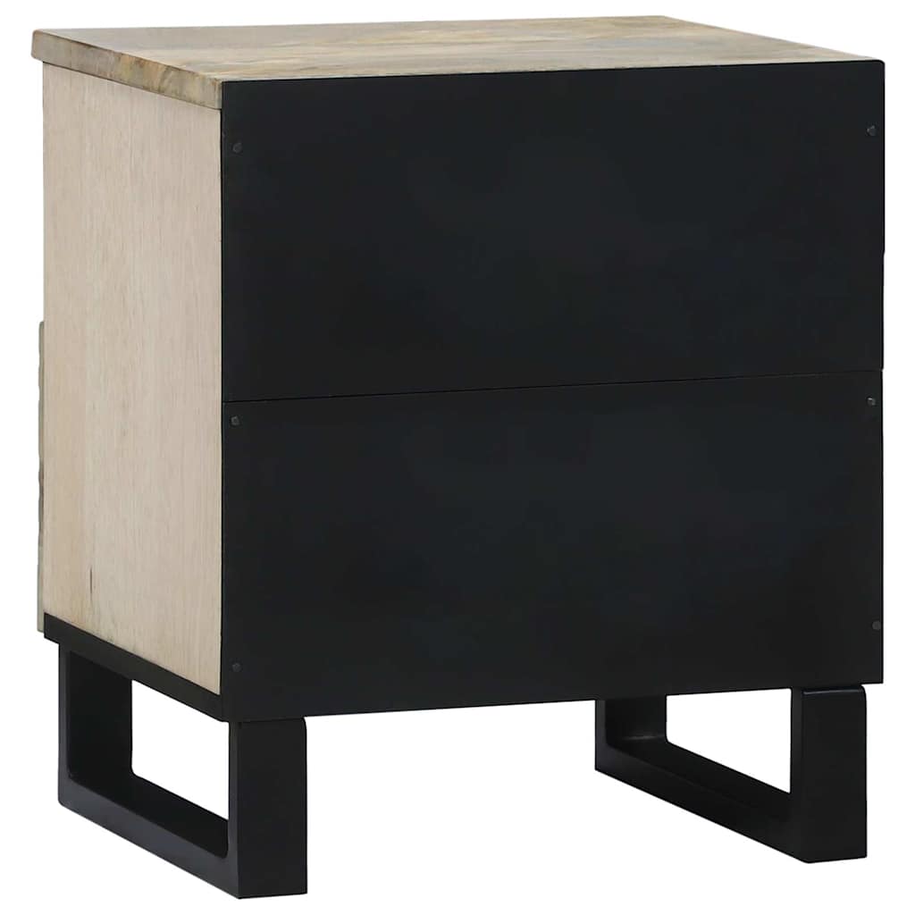 Noćni ormar 2 pcs Bijela 40 x 33 x 46 cm Konstruirano drvo