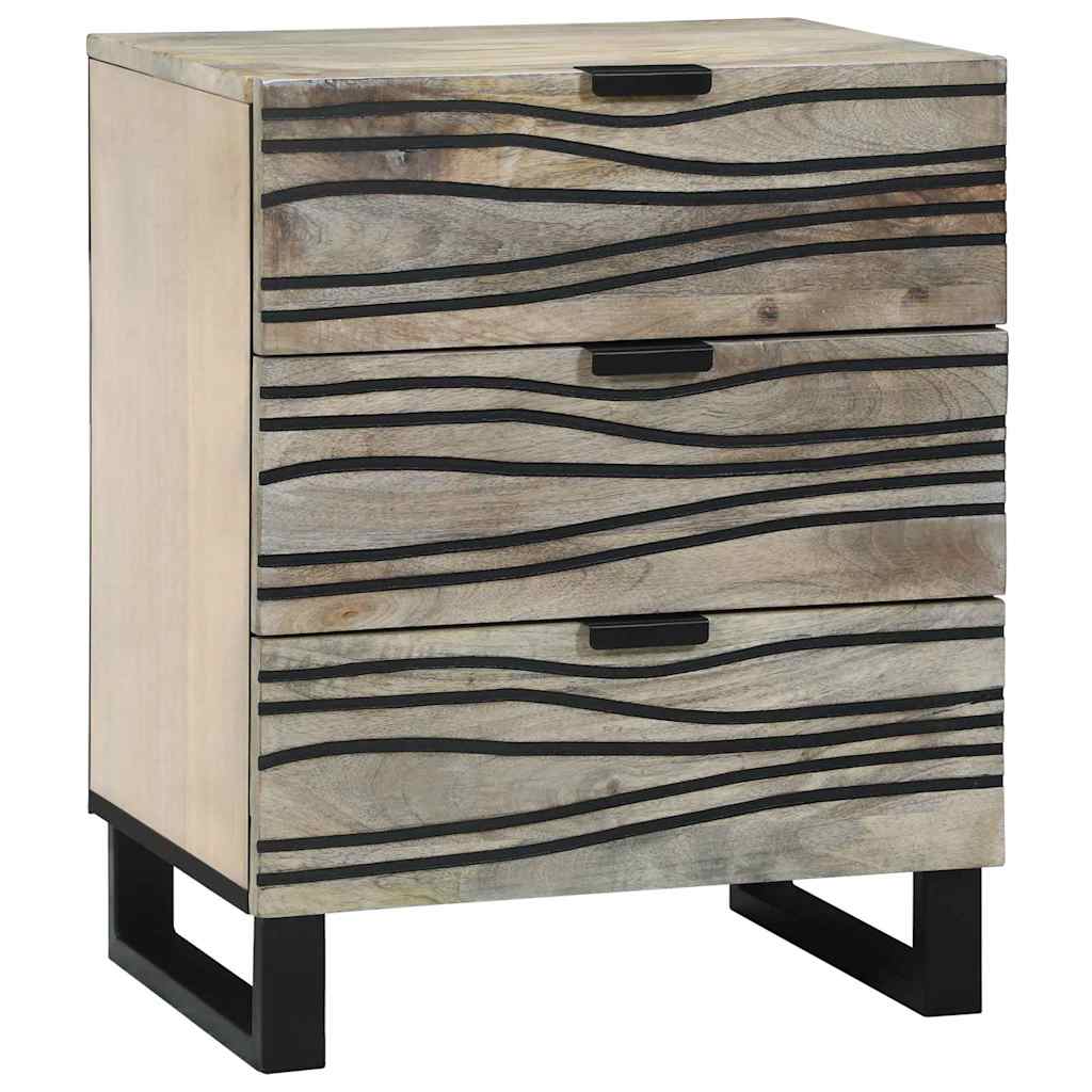 Noćni ormar Bijela 50 x 33 x 62 cm Konstruirano drvo
