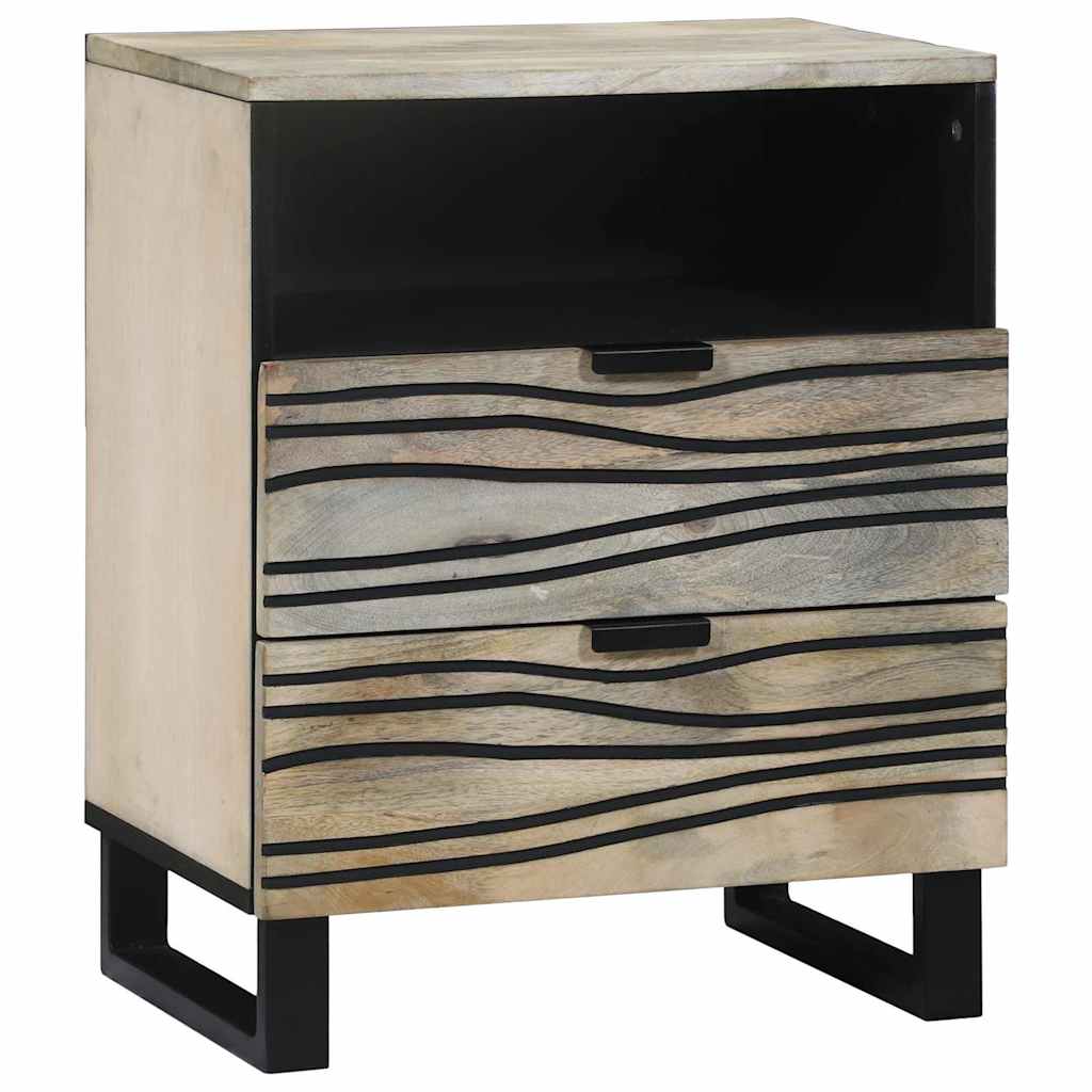 Noćni ormar Bijela 50 x 33 x 62 cm Konstruirano drvo