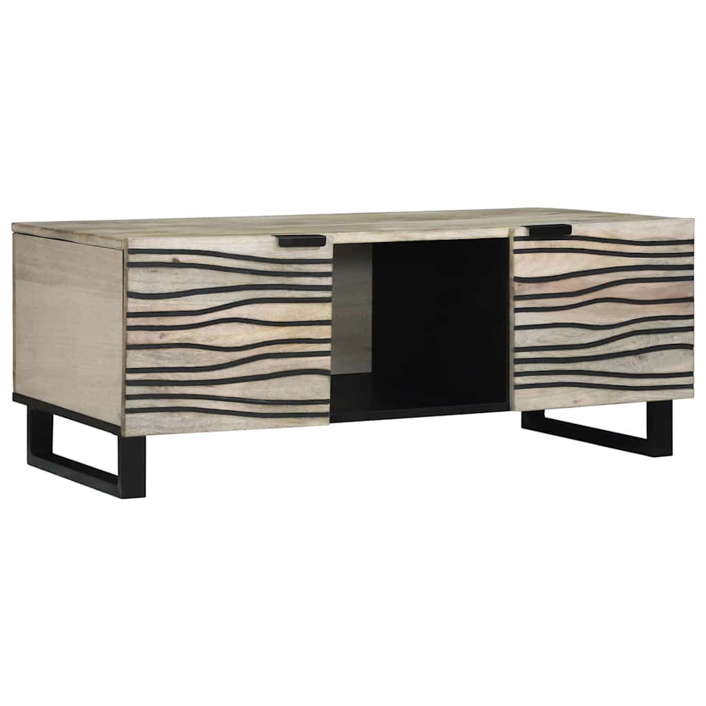 Kava Stol Bijela 100 x 54 x 40 cm Konstruirano drvo