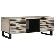 Kava Stol Bijela 100 x 54 x 40 cm Konstruirano drvo