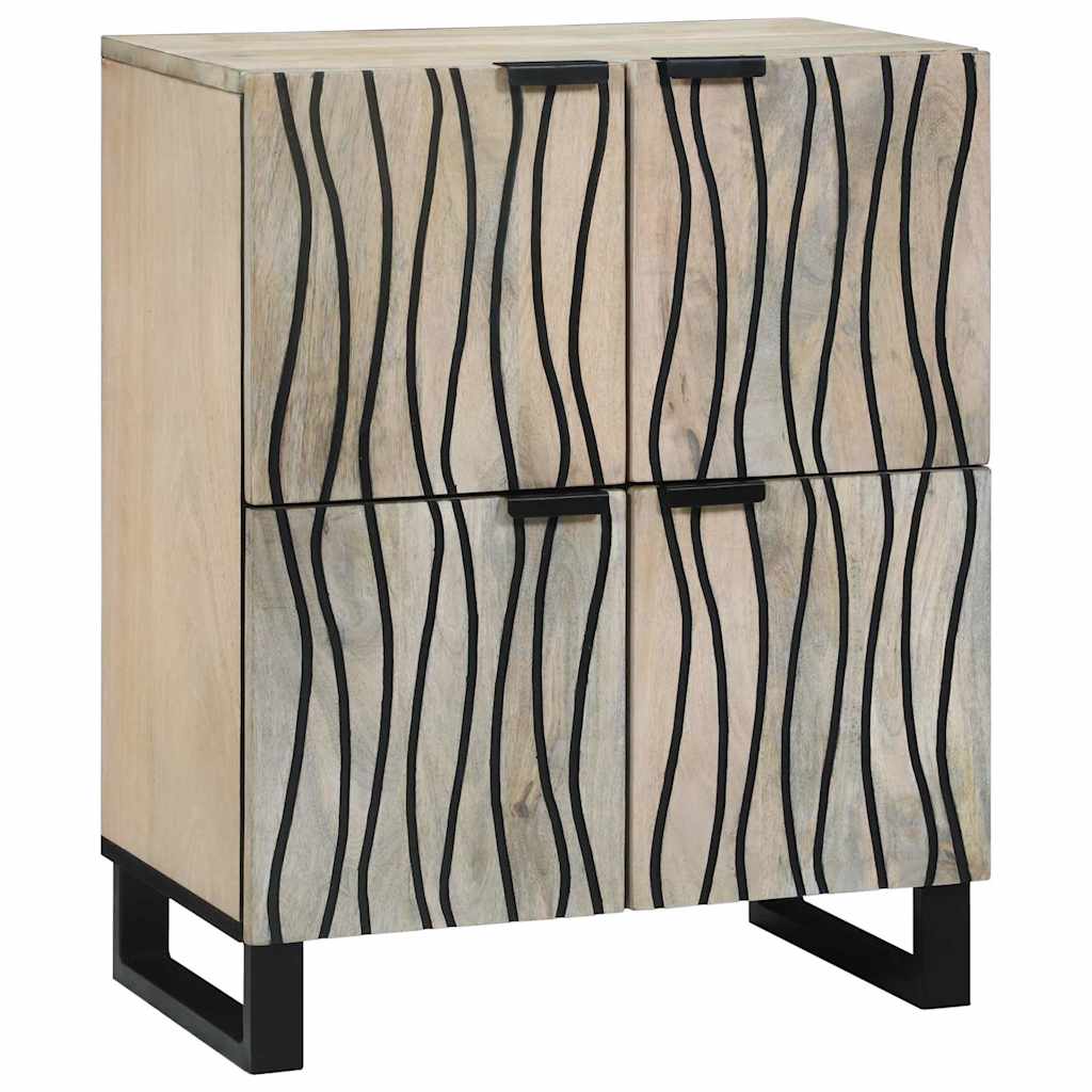 Highboard Smeđa 60 x 33 x 100 cm masivno drvo manga