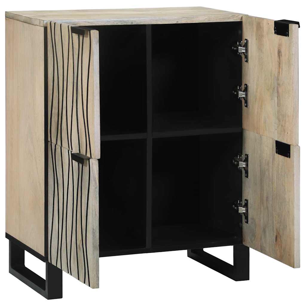 Highboard Smeđa 60 x 33 x 100 cm masivno drvo manga