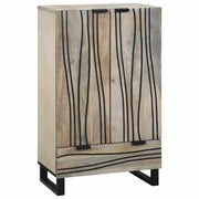 Highboard Smeđa 60 x 33 x 100 cm masivno drvo manga