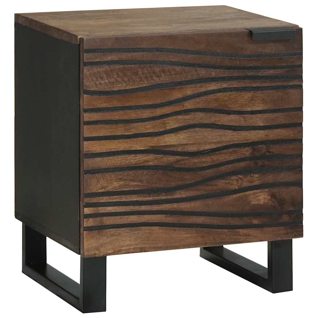 Noćni ormar 2 pcs Orah 40 x 33 x 46 cm Konstruirano drvo