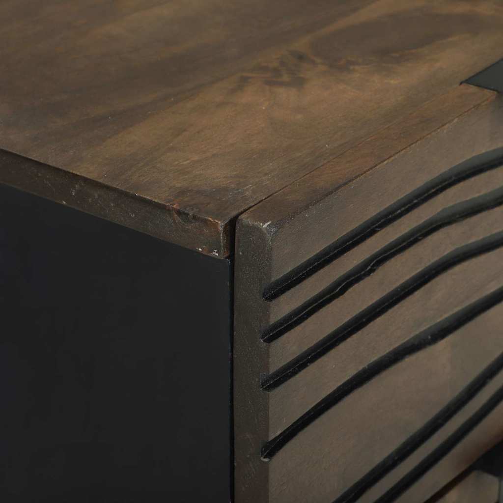 Noćni ormar 2 pcs Orah 40 x 33 x 46 cm Konstruirano drvo