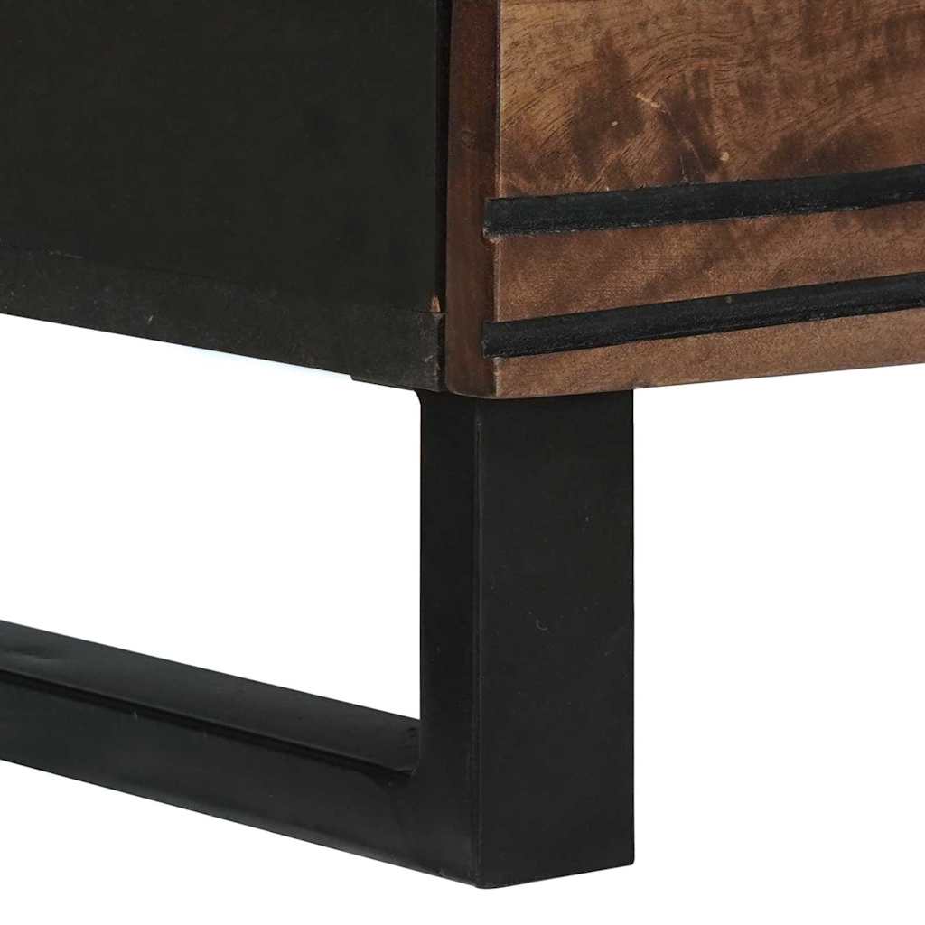 Kreveta s ladicama Smeđa 60 x 33.5 x 75 cm masivno drvo manga