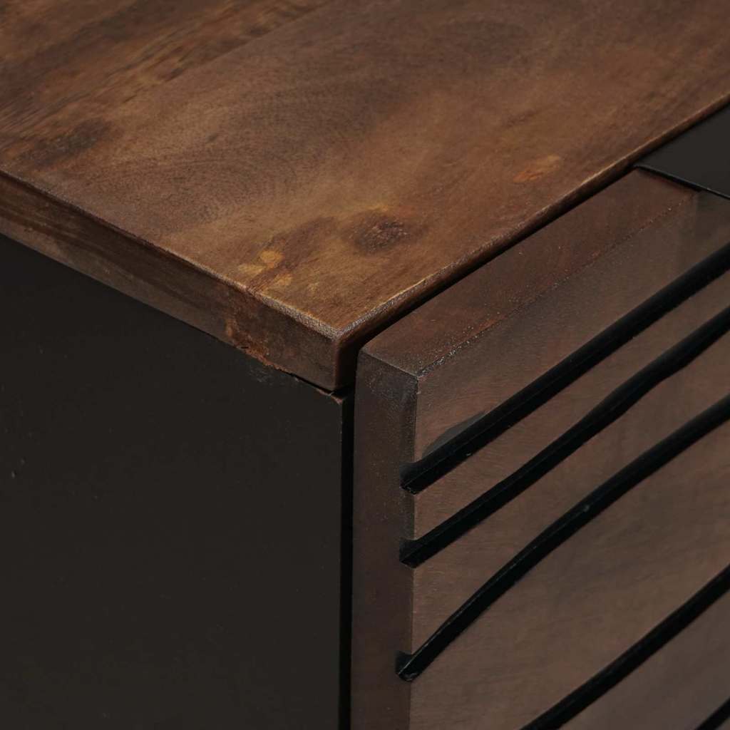Kreveta s ladicama Smeđa 60 x 33.5 x 75 cm masivno drvo manga