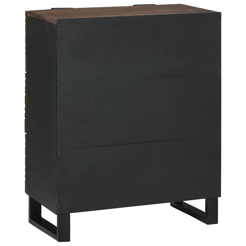 Kreveta s ladicama Smeđa 60 x 33.5 x 75 cm masivno drvo manga
