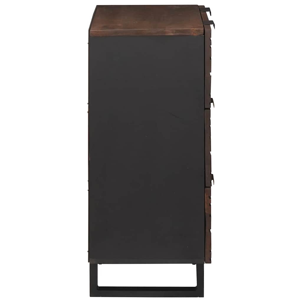 Kreveta s ladicama Smeđa 60 x 33.5 x 75 cm masivno drvo manga