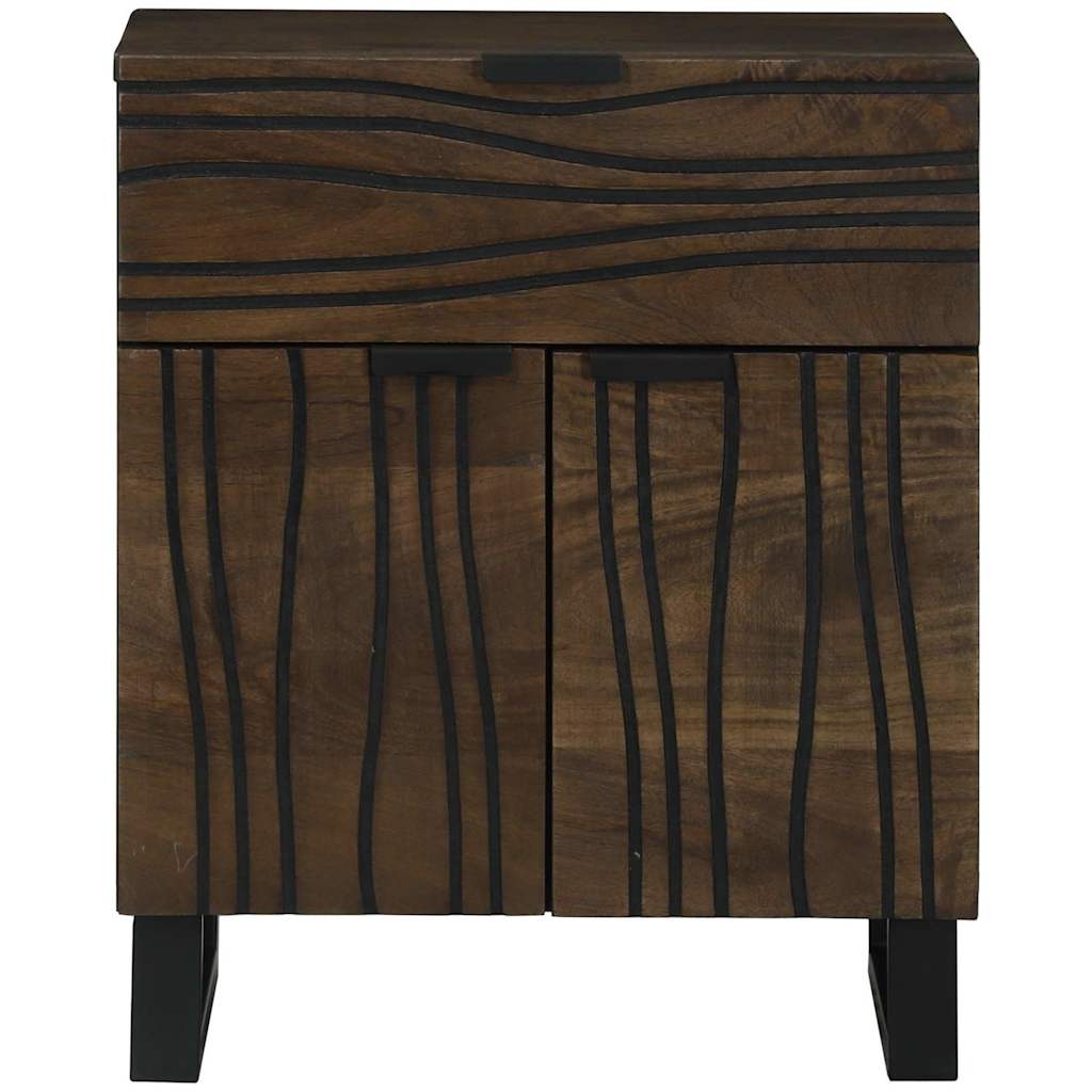 Noćni ormar Orah 50 x 33 x 60 cm Konstruirano drvo