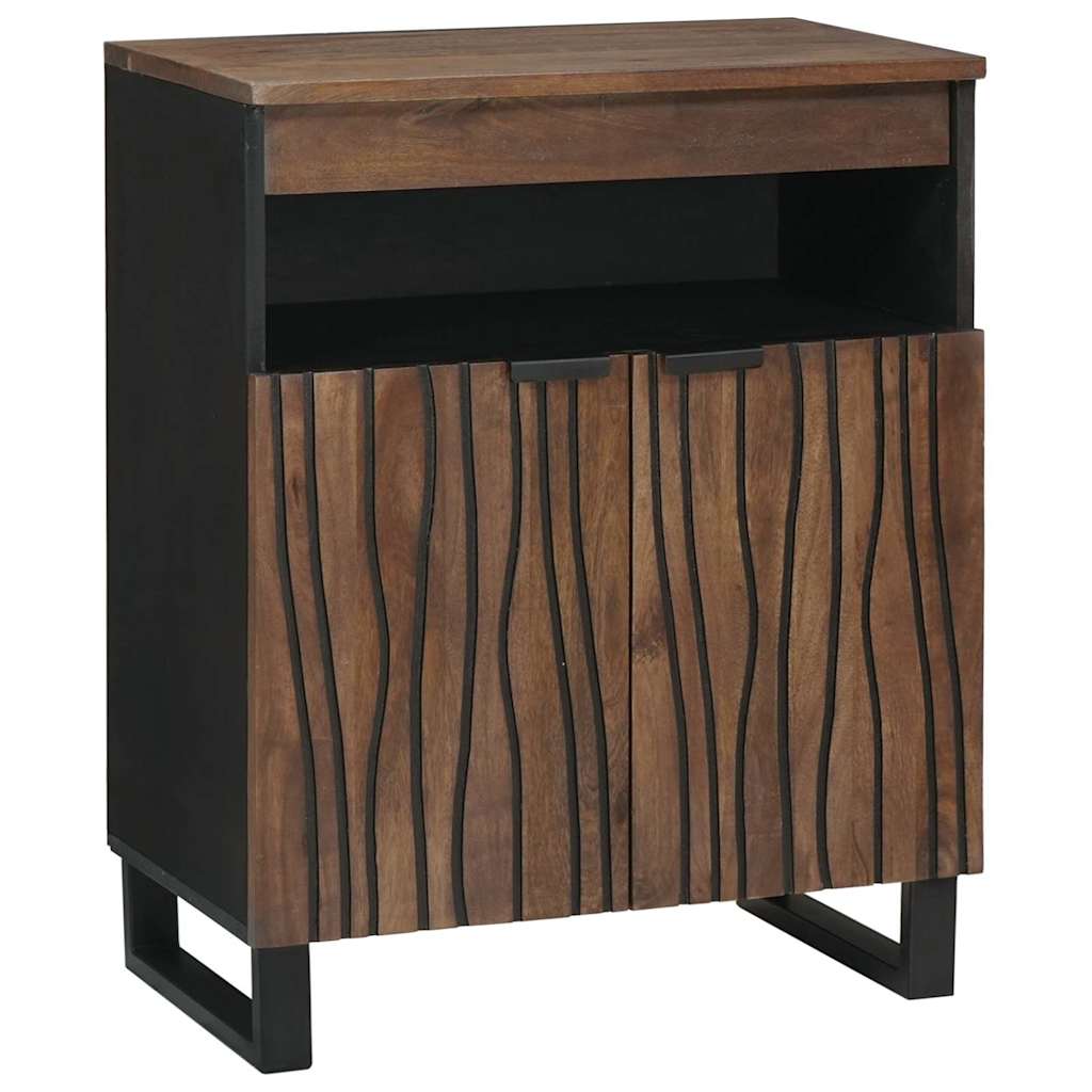 Komoda s ladicama Smeđa 60 x 33 x 75 cm masivno drvo manga