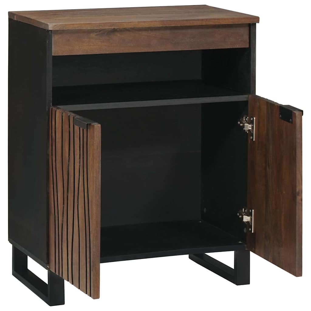 Komoda s ladicama Smeđa 60 x 33 x 75 cm masivno drvo manga