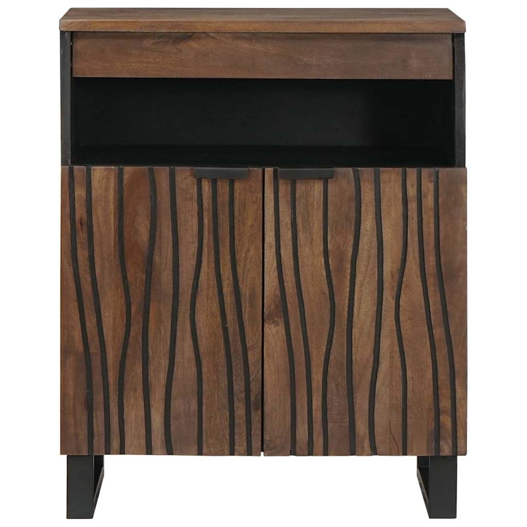 Komoda s ladicama Smeđa 60 x 33 x 75 cm masivno drvo manga
